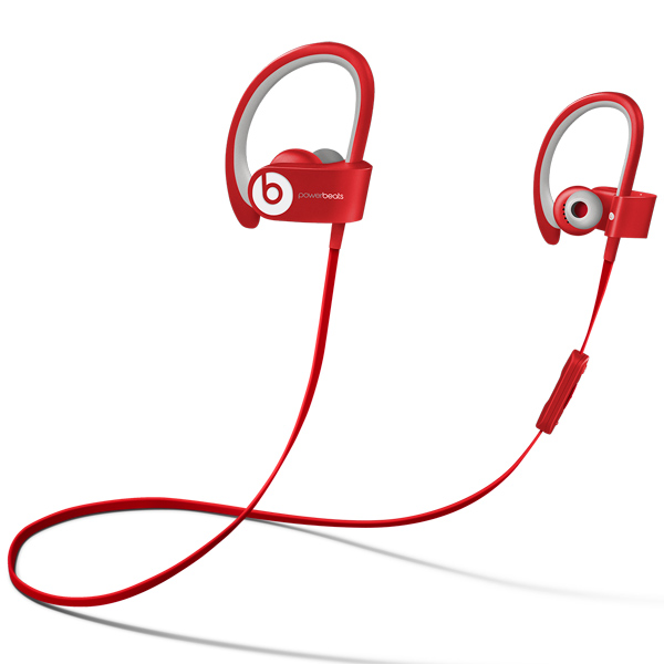 Спортивные наушники Bluetooth Beats Powerbeats 2 Wireless Red